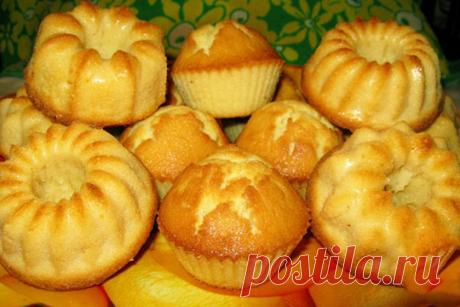 Быстрый рецепт: Кексы «Нежность» — Journal women❜s