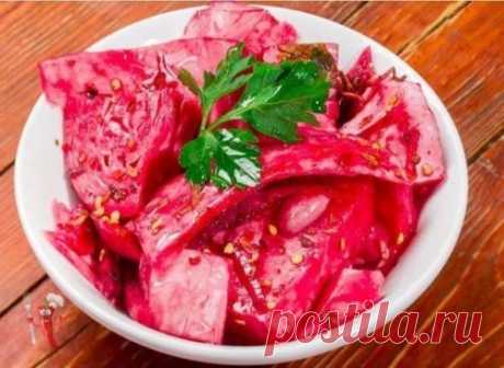 Капуста по-грузински: яркая, ароматная и хрустящая