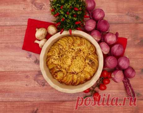 Запеченный картофель. Самый аппетитный гарнир, который я когда-либо ела!