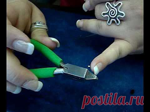 Учимся работаться с обжимными кольцами, инструменты для них - Создание бижутерии