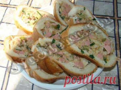 Фаршированный батон