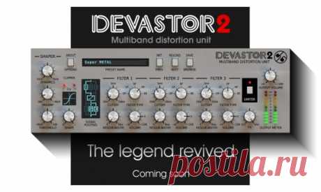 D16 Group Devastor 2 v2.0 Win Mac OSX-UNION  | Mac : 22.8 MB

Devastor 2 is the second generation of D16’s first FX Plugin from the SilverLine Collection series. Devastor is a deceptively simple yet remarkable Multiband Distortion Unit. It is an enhanced version of the distortion unit you can find in Phoscyon, but with full control over multiband processing. This elevates its sonic mangling capabilities to an entirely new level!