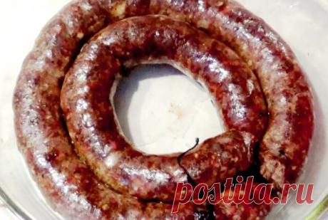 Колбаса казачья: старинный рецепт | Русская деревенская кухня | Яндекс Дзен
