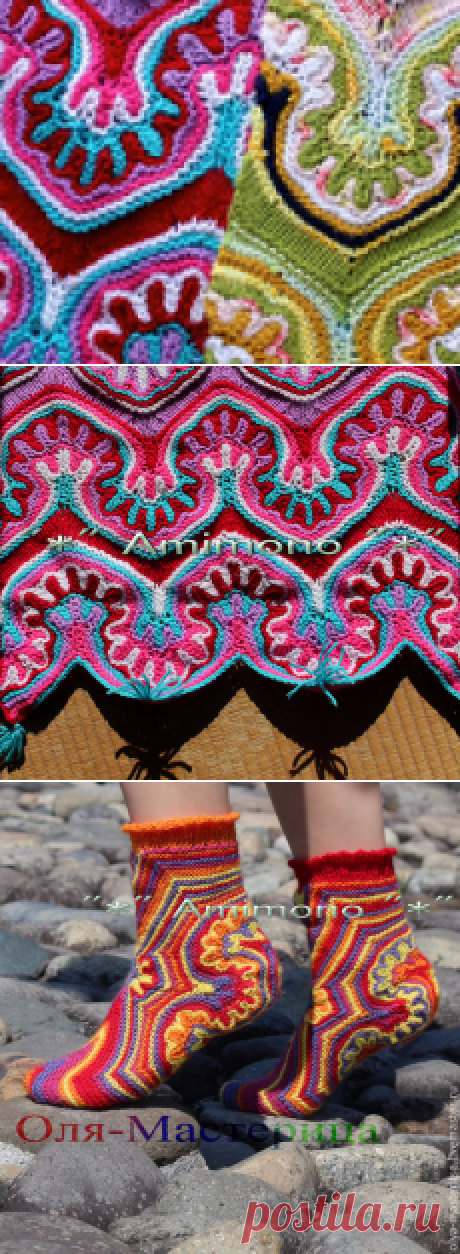 Вяжем узор «Турецкая волна»: осваиваем необычный и эффектный способ вязания на спицах