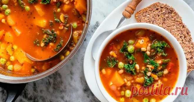 10 рецептов постных супов на любой вкус.