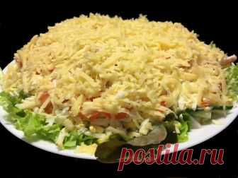 Легкий вкусный салат с крабовыми палочками. Никогда не приедается. | Вахрушев А.В. | Яндекс Дзен