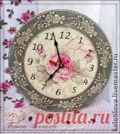 МК часы "Старинные розы"