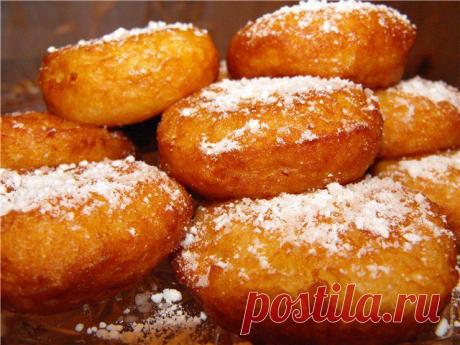 Пончики с кокосом.