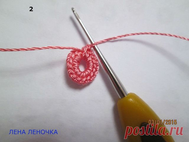Первые шаги в вязании Ирландского кружева
Лена Леночка
