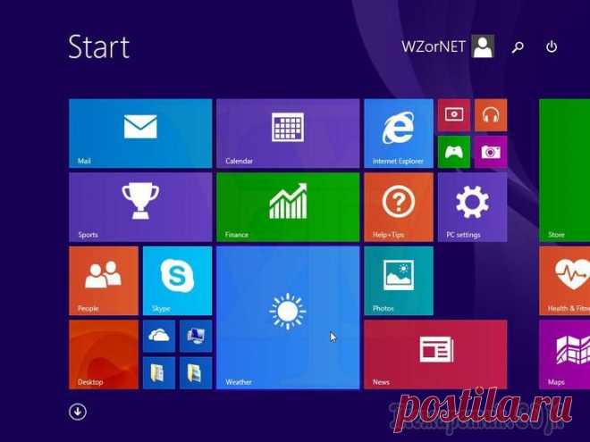 Как сделать свои плитки (иконки) для начального экрана Windows 8 (8.1)