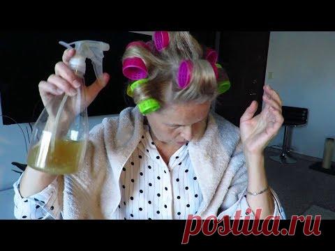 Холодная укладка волос на натуральный закрепитель из лимонов