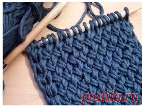ПРОСТОЙ ИНТЕРЕСНЫЙ УЗОР «ПЛЕТЕНКА» (УЗОРЫ СПИЦАМИ) — Журнал Вдохновение Рукодельницы