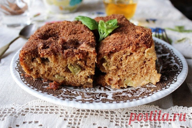 My lovely cake - БАРОССКИЙ ПИРОГ С РЕВЕНЕМ И КОРИЦЕЙ.