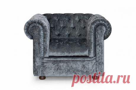 Кресло Честерфилд с невысокой спинкой и широкими подлокотниками купить по цене 38 500 руб. в Москве — интернет-магазин Chudo-magazin.ru