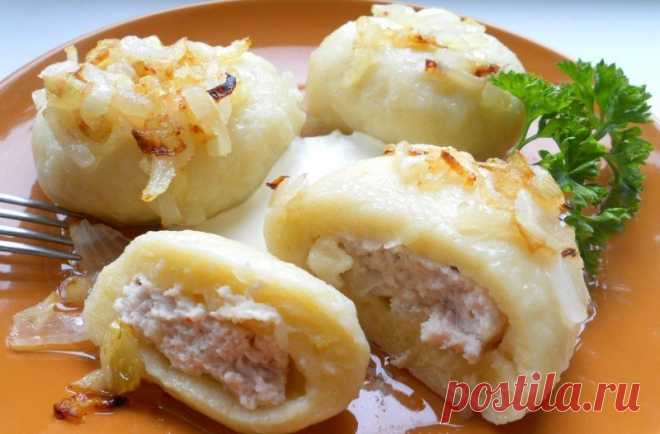 Картофельные галушки с мясом - Пошаговый рецепт с фото своими руками Картофельные галушки с мясом - Простой пошаговый рецепт приготовления в домашних условиях с фото. Картофельные галушки с мясом - Состав, калорийность и ингредиенти вкусного рецепта.