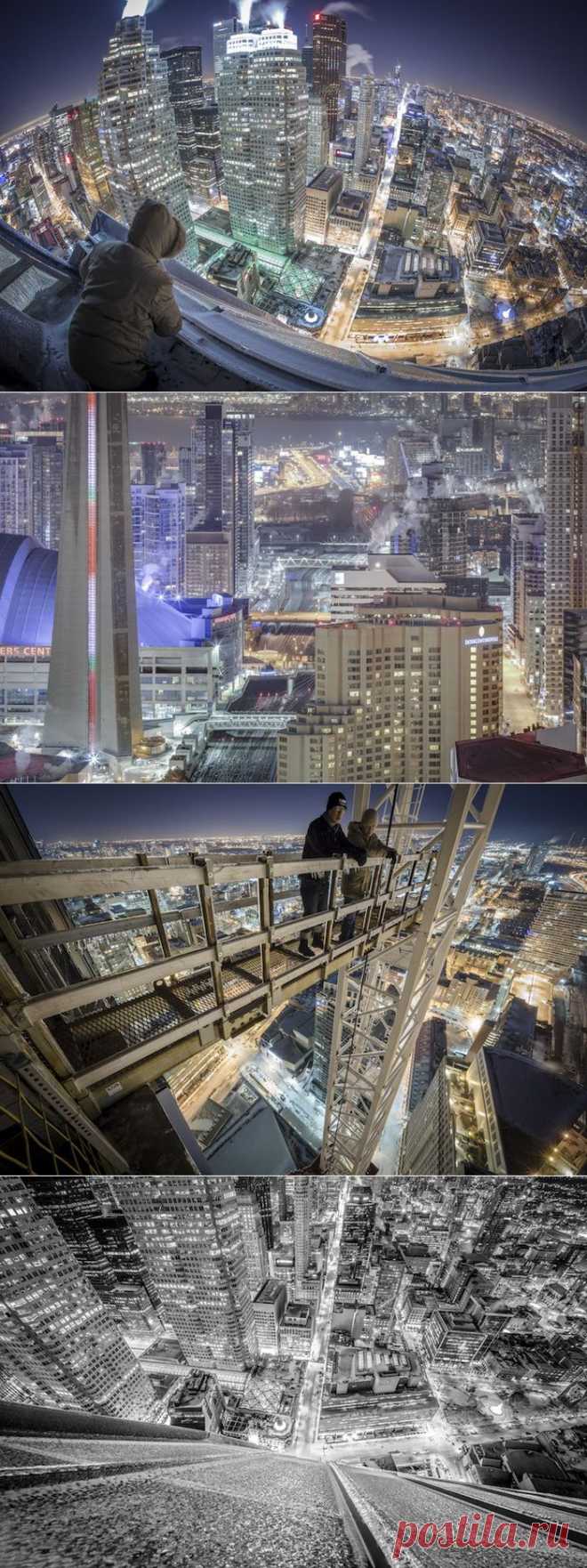 Гуляя по крышам небоскребов: потрясающие снимки "замерзшего" Торонто | Фотография | Фотография