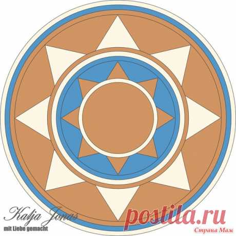 О вязании жаккарда крючком по кругу: схемы, Видео- и фото-МК сумки &quot;Мочила&quot;