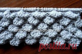 Узор спицами 