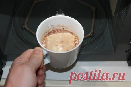 Теперь готовлю только так. Рецепт приготовления какао в микроволновке. Получается лучше, чем в кафе | ТехноГурман | Яндекс Дзен