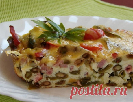 Омлет с овощами - Рецепты от Daily-menu.ru - Daily-menu.ru