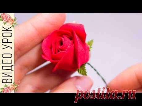 Бутон розы из фома / Куликова МК