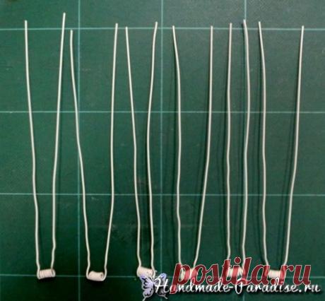 Куклы из капрона на проволочном каркасе