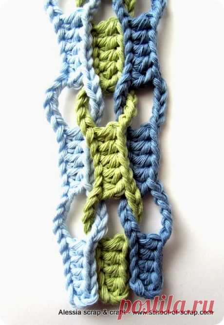 Irish crochet &: SCARF