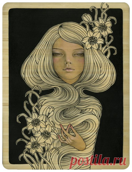 ФотоТелеграф » Новые картины японской художницы Audrey Kawasaki
