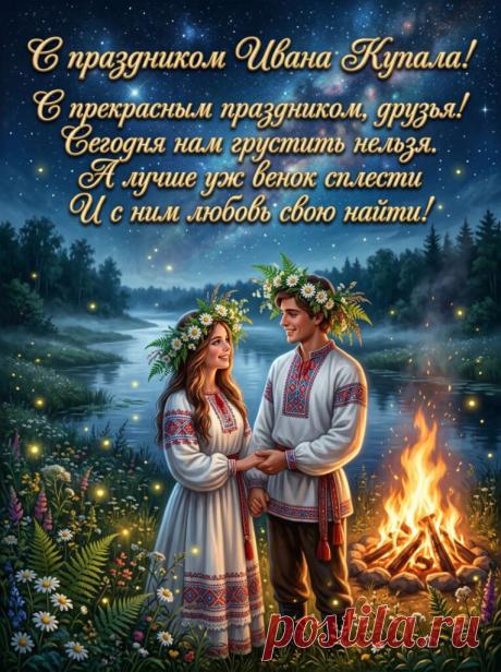 Поздравление с Днем Ивана Купалы картинки