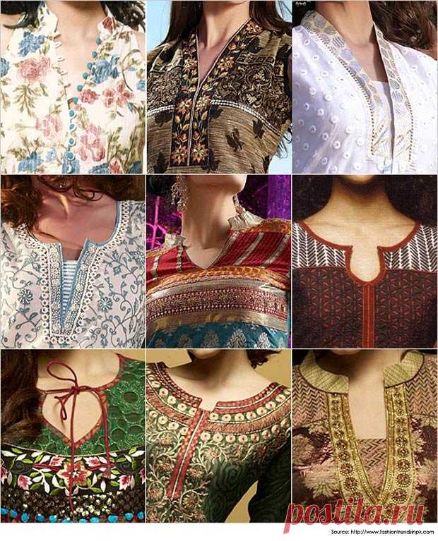 Salwar костюм шеи Дизайн | Salwar Neck Designs