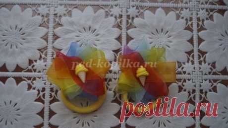 ​Резинка для волос из капроновых лент