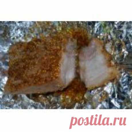 Грудинка печеная "Шпондерок по-польски" Кулинарный рецепт