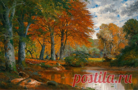 ✿ღ✿Пейзажи Alois Arnegger✿ღ✿