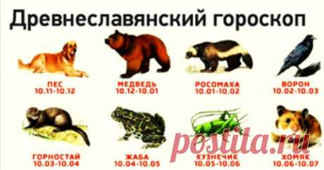 Древнеславянский гороскоп