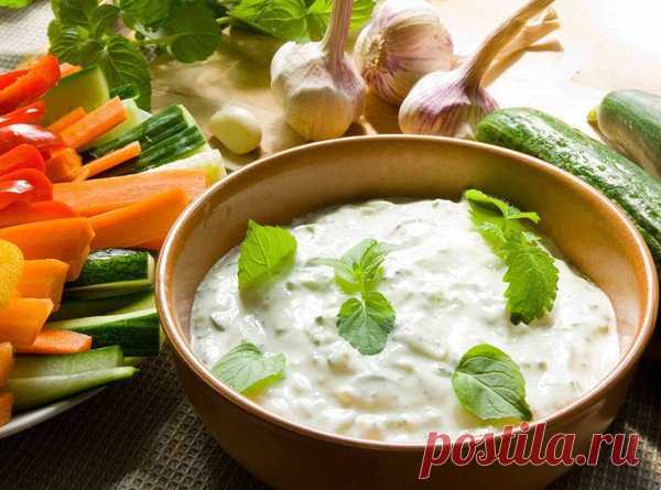 Соус Цацики (Дзадзики, Tzatziki) - пошаговый рецепт с фото