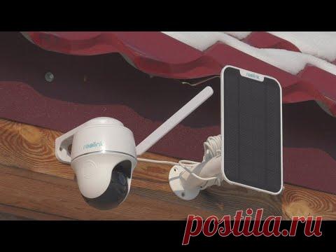 Полностью автономная камера Reolink GO PT слежения без слепых зон