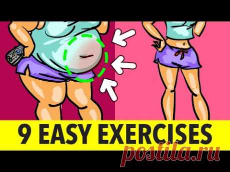 9 Easy Exercises For Lower Belly - Lose Belly Fat