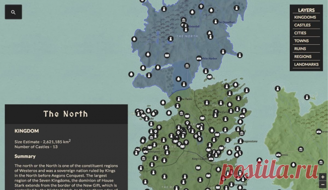 Building an interactive Game of Thrones map (Part I) - Node.js, PostGIS, and Redis