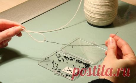 Вязание с бисером на спицах - Ярмарка Мастеров - ручная работа, handmade