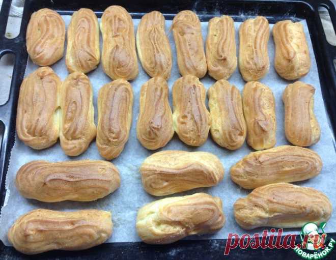 Заварное тесто для эклеров и профитролей – кулинарный рецепт