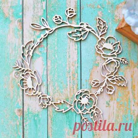 Рамочка с розами | Планета скрапбукинга