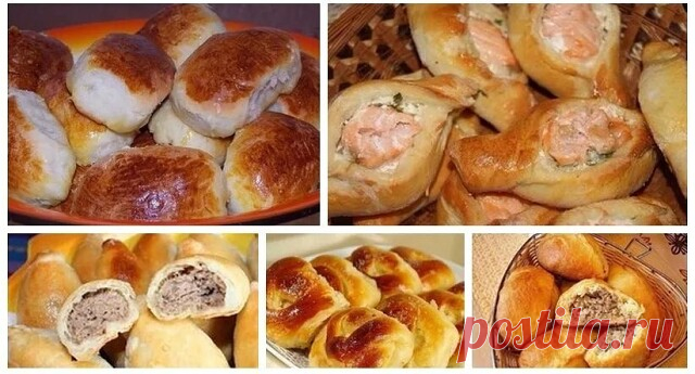 ПИРОЖКИ, КАК У БАБУШКИ: 5 РЕЦЕПТОВ