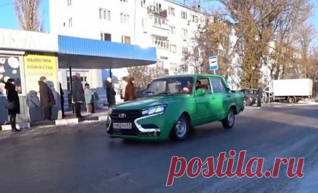 Жуткая «пятёрка» с лицом LADA Vesta ошарашила сеть
