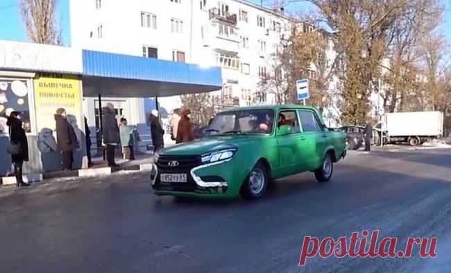 Жуткая «пятёрка» с лицом LADA Vesta ошарашила сеть