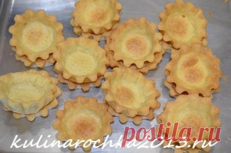 Тарталетки домашние для подачи салатов и закусок - несладкие из песочного теста ⋆ Готовим вкусно, красиво и по-домашнему!