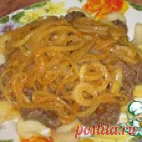 Печень по-берлински Кулинарный рецепт
