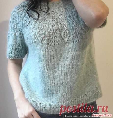 Джемпер Cime Tempestose (Грозовой перевал) by Knitting For Breakfast - ВЯЗАНАЯ МОДА+ ДЛЯ НЕМОДЕЛЬНЫХ ДАМ - Страна Мам