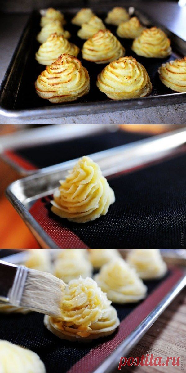 Как приготовить картофельные герцогини - рецепт, ингридиенты и фотографии