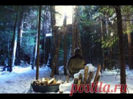 OUR LUXURY HUNTING TREEHOUSE | LIVING IN A TAIGA