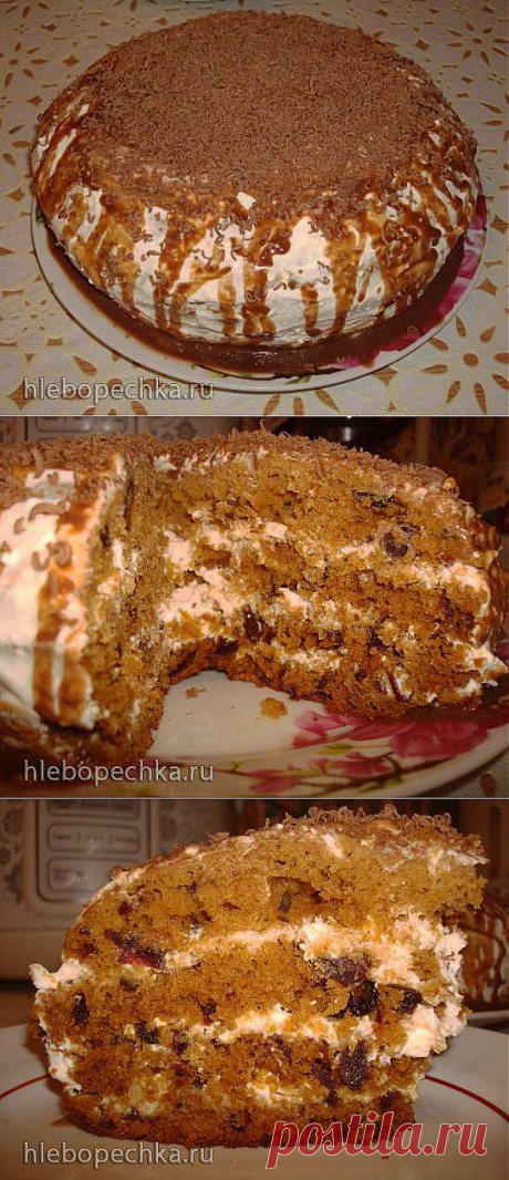 Финиковый торт &quot;Для меня&quot; в мультиварке Polaris 0508D floris и PMC 0507d kitchen - ХЛЕБОПЕЧКА.РУ - рецепты, отзывы, инструкции